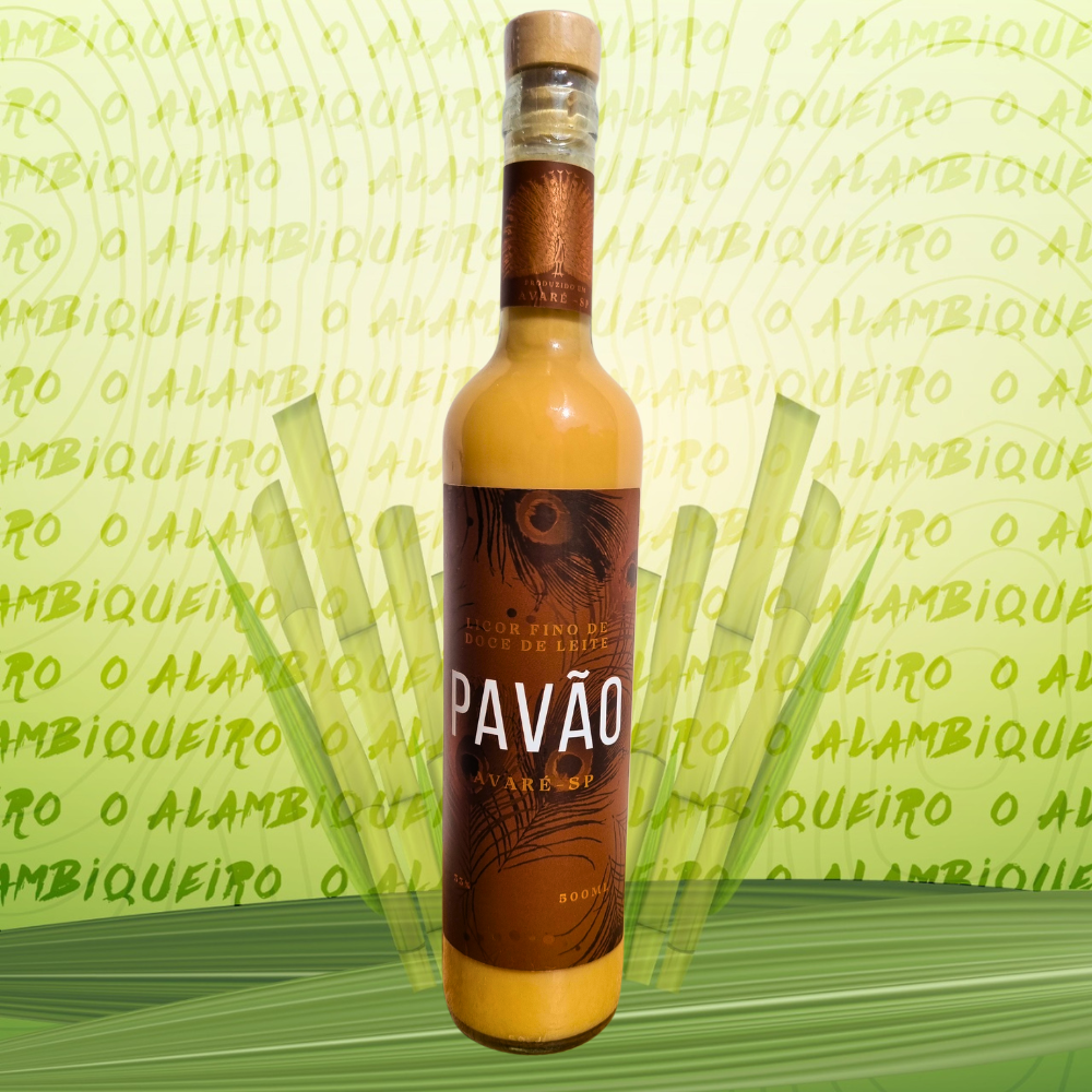 Licor de Doce de Leite Pavão 500ml