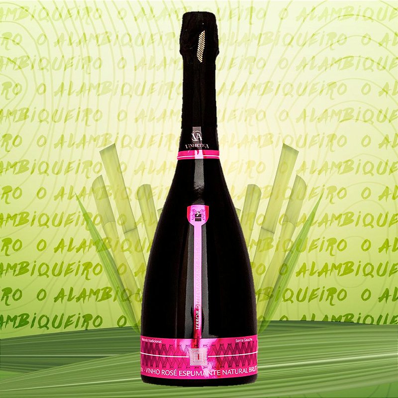 Espumante Terroir D'Effervescence Brut Rosé - Vinhetica 750ml