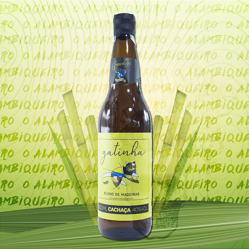 Cachaça Companheira Gatinha  600ml