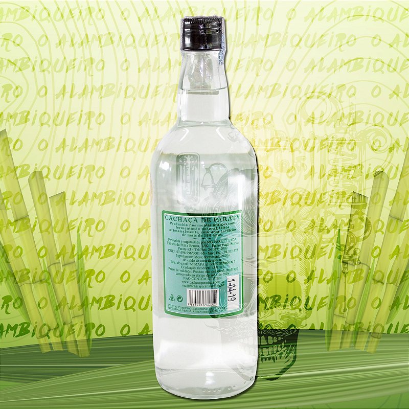 Cachaça Mulatinha Prata 750ml