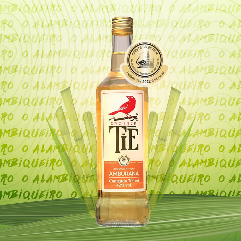 Cachaça Tiê Amburana 700ml