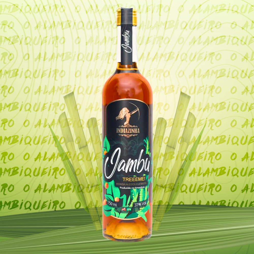 Cachaça Indiazinha Jambu - 750ml