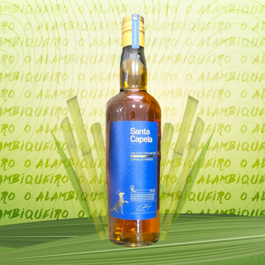 Cachaça Santa Capela Carvalho Francês 700ml